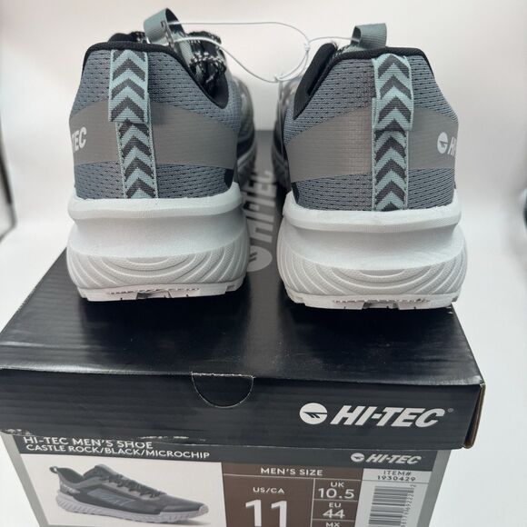 Hi-Tec Men’s Castle Rock Black Microchip Hiking Shoes Size 11 Trail Outdoor main image 5